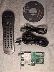 HAUPPAUGE 1196 WINTV-HVR 1250 PCI-E INTERNAL HDTV DIGITAL TV CARD + Remote loose