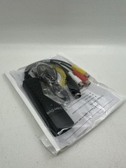 USB Video Capture Device RCA to USB Video DVR VHS VCR DVD Converter