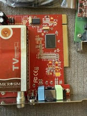 TV Tuner Card MICROSIM PCI w/ Remote, Cisco SFP-10G-SR, Network Card Lot