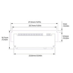 M.2 NVME 2230 to CF express Type B Adapter for DSLR Cameras Support PCIe4.0