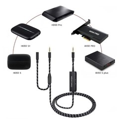 Chat Link Cable for HD60 HD60S HD60S+ HD60 PRO 4K60 for Live Streaming Recording