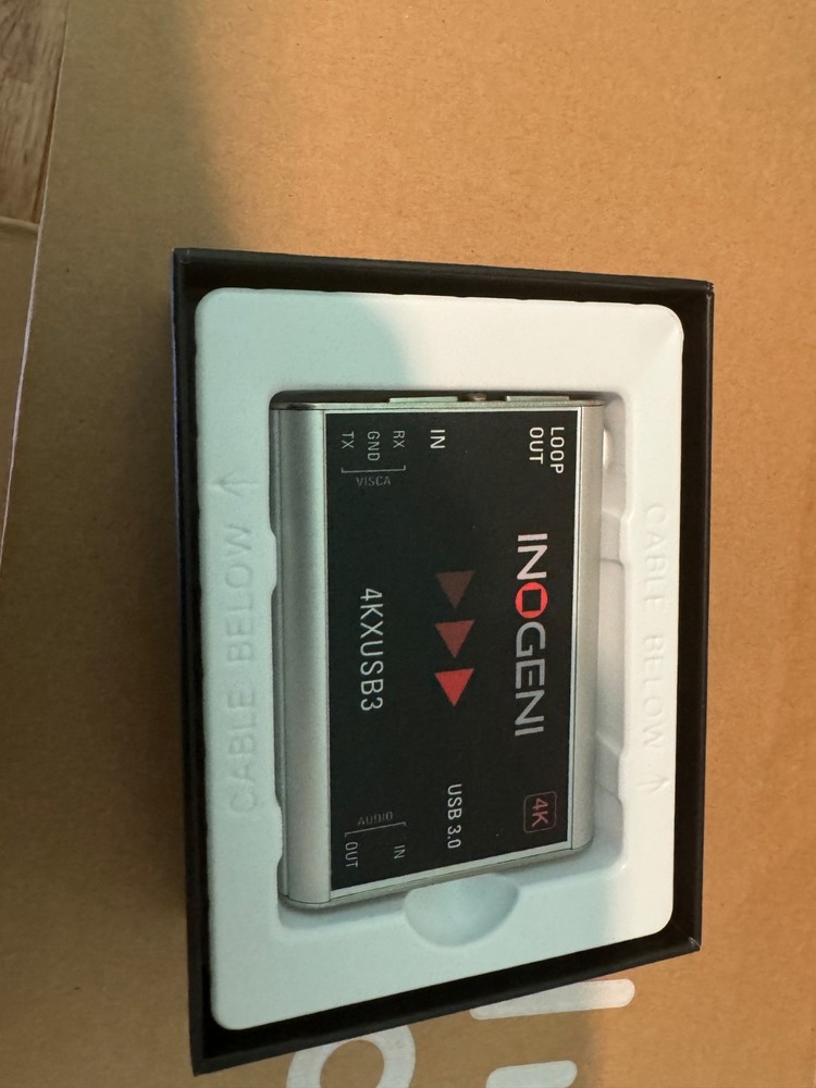 INOGENI 4K Ultra HD to USB 3.0 4KXUSB3 – New Open Box