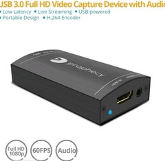 Prophecy USB 3.0 HDMI Video Capture Device with Audio – Capture, 1080P @60Hz
