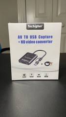 Techigher AV to USB Capture HD Video Converter USB 2.0 Dongle NTSC PAL