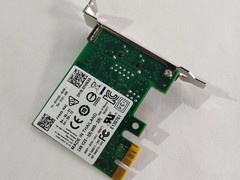 Lot of 2 Dell FHNX8 PCI Express x1 Gigabit Ethernet Low Profile Network Card