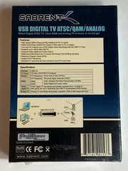 Sabrent USB Digital TV Tuner ATSC/QAM/ANALOG Remote Control Supports HDTV SEALED