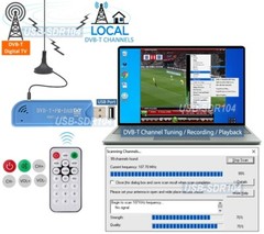 All-In-1 USB FM Radio DAB Radio DVB-T Tuner Recorder SDR Receiver For PC