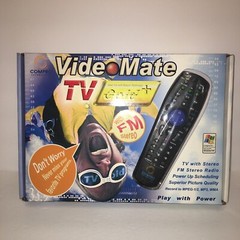 Compro Video Mate TV Tuner / Personal Video Recorder w/ Remote For Windows + FM