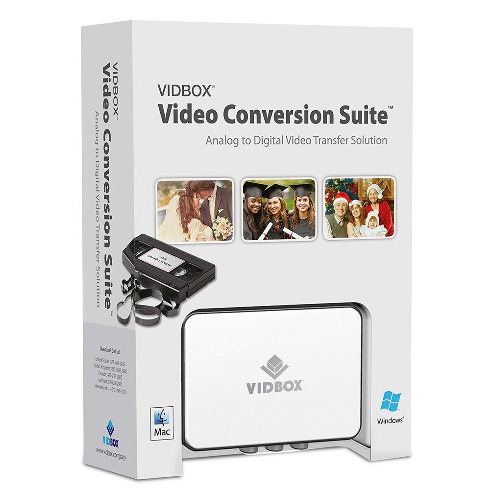 All-in-One Solution for Both MAC & PC Analog to Digital Video Conversion Suite 2