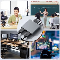 Durability Aluminum USB3.0 HDTV Video Capture Card 4K 30Hz For PC And Office Use