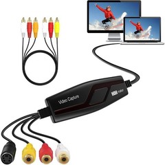 Universal VHS to Digital Converter – Easy Plug & Play Video Capture Device