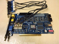 Geovision GV148016 PCI-E 16Ch DVR VGA Capture Card INC CABLES & 2-PORT CARD