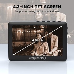 VHS to Digital Converter, Video Converter 3.0 (Third Black 2