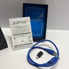 AGPTEK USB3.0 Game Capture Live Streaming 1080 60FPS HD