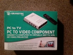 GrandTec USA PC to Video Component – PC to TV Converter