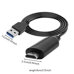 AV Interface to Universal Serial Bus AV Interface Input Adapter Card 1080P60
