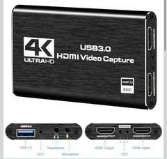 Game Capture Card USB 3.0 Video Card HD 1080P HDMI Video Recording Live Broadcas