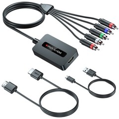 Male Component To HDMI Converter Cable For DVD/STB With Female Component Output
