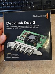 Blackmagic Design DeckLink Duo 2 BDLKDUO2 – Open Box