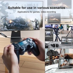 4K 30FPS HDMI Video Capture Card,Video Recording Card HDMI USB 3.0 with Type-…