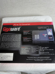 Gigaware PC to TV Converter VGA Video Capture NTSC/PAL USB 2.0 w/ Remote