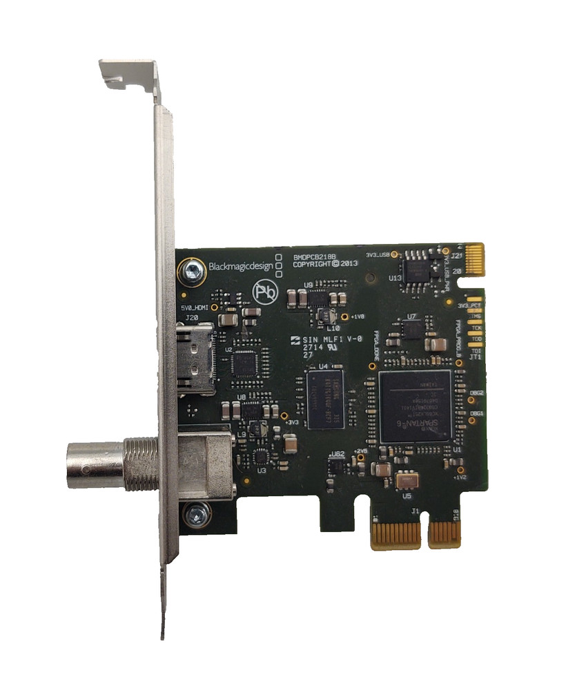 BlackmagicDesign BMDPCB218B DeckLink Mini Monitor PCIe Playback Card
