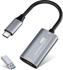 4K HDMI to USB C Video Capture Card for Gaming & Streaming – Ultra Low Latency