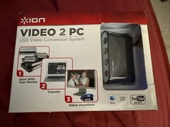 ION Video 2 PC VHS VCR to Computer USB Video Conversion System Movie Transfer