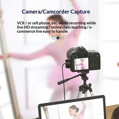 HU-08A 1080P 60Hz HD Capture Adapter HDMI to USB 3.0 / Type-C 2 in 1 Video Captu