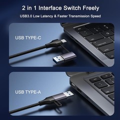 Video Capture Card 4K HDMI to USB-A/USB-C Capture Card Full HD 1080P 60FPS US…