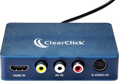 ClearClick Video to USB 1080P Capture Device HDMI RCA S-Video VCR