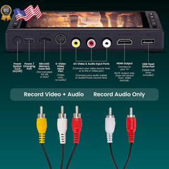 Video to Digital Converter 3.0 (Third Generation) Record Video & Audio