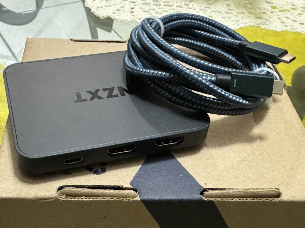 NZXT Signal 4K30 External USB Capture Card HDMI Tested w/ USB 3.1 Cable
