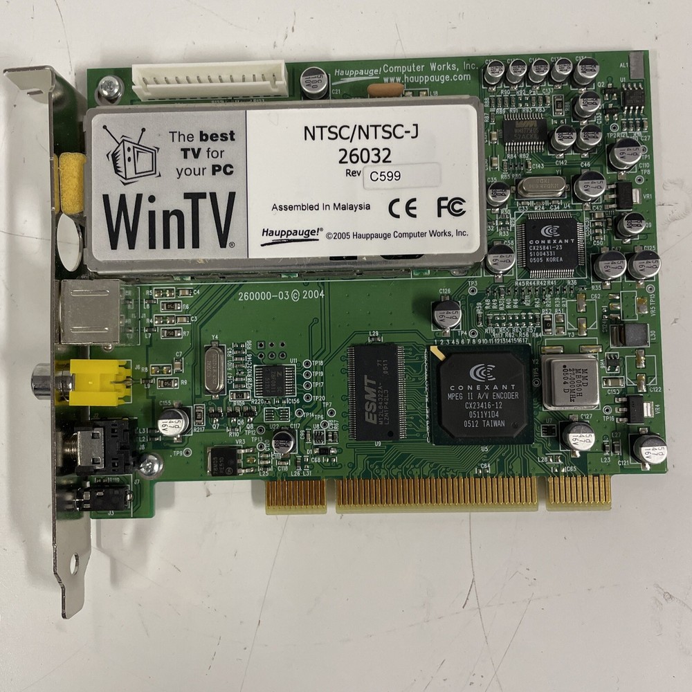 WinTV PVR-150 NTSC/NTSC-J 26032 PCI Tuner Capture Card