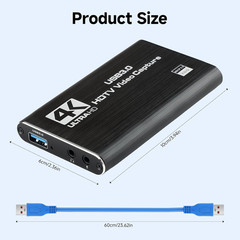 4K Audio Video Capture Card USB 3.0 HDMI Video Capture Device HD Recording Lot