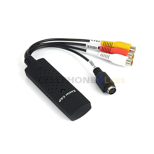 USB 2.0 Video Easycap TV DVD VHS Capture Card Audio AV For PS3 DVD PC