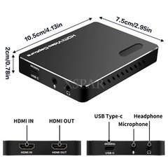 NK-A20 USB3.2 HDMI-compatible Acquisition Card 240Hz Loop Output Acquisition