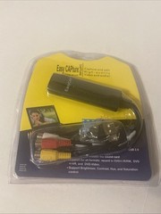Easier CAP USB 2.0 Video Capture TV DVD VHS DVR Recorder Adapter With Audio NIP