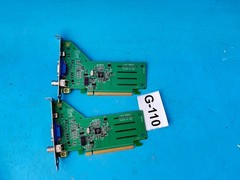 Lot of 2 LDV-B6D3 EAX31037502 PCI VGA BNC Video Display Cards CCTV DVR Surveilla