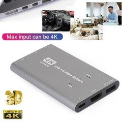MadHornets E201-B070-GRY- 4K HD Video Capture Card USB 3.0 Game Recorder (IL/…