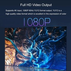 Video Capture Card 4K HDMI to USB-A/USB-C Capture Card Full HD 1080P 60FPS US…