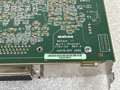 MATROX METEOR II METEOR2-MC/4* PCI MULTICHANNEL FRAME GRABBER Y751-05 REV.A