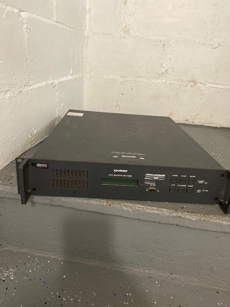 Harris ARX-H200 ATSC Receiver, Dolby Digital, Untested, As Is, See Description