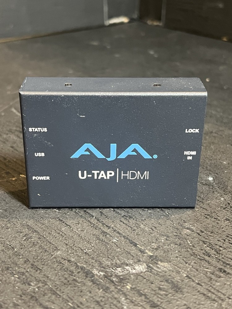 AJA U-TAP HDMI Video/Audio Capture, USB 3.0