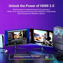 Acasis Internal 4K@60Hz HDMI PCIe Capture Card Loop-Out for Medical Gaming