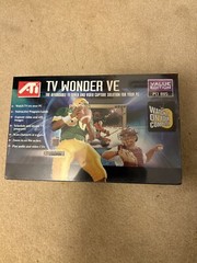 ATI Technologies Inc 100-703102 TV Wonder VE Video Capture New/Sealed