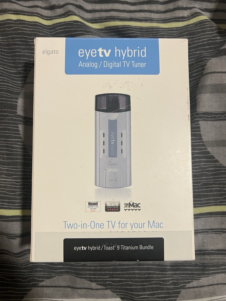 Elgato EyeTV Hybrid TV Tuner for Mac Toast 9 Titanium Bundle