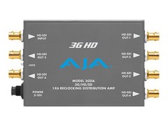 AJA 3GDA Grey HD-SDI 3G HD-SDI HD-SDI SDI 6 x BNC 100 240V 131mm 79mm