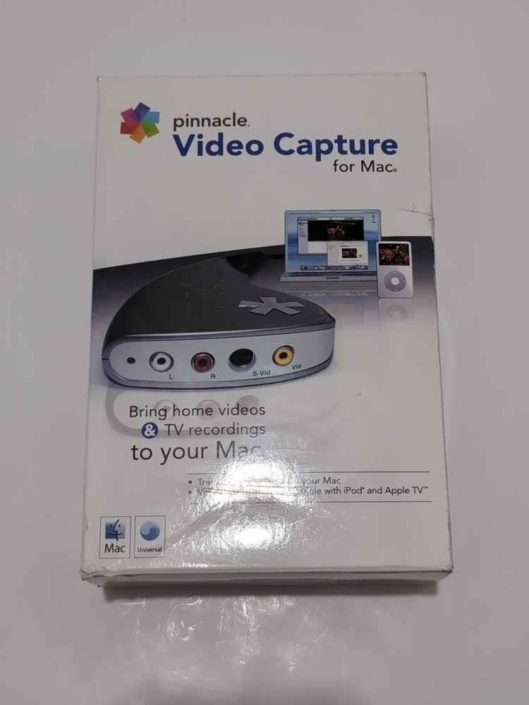 Pinnacle Video Capture For Mac Convert Transfer, USB To RCA & S – Video, Kit