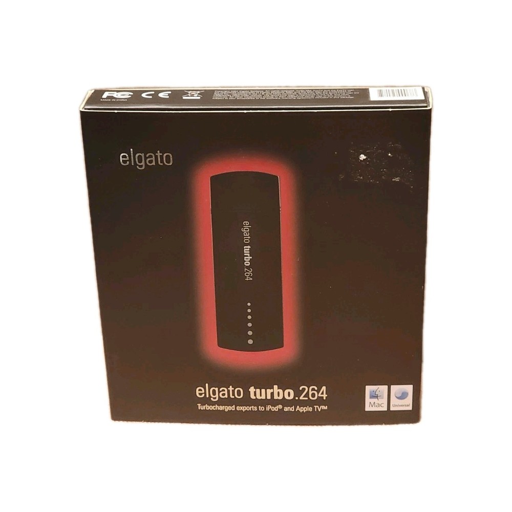 Elgato Turbo.264 Video Encoder Converter/ Exports to iPod and Apple TV QuickTime